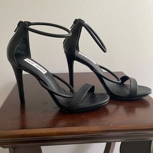 Steve Madden Strappy Black Heels
